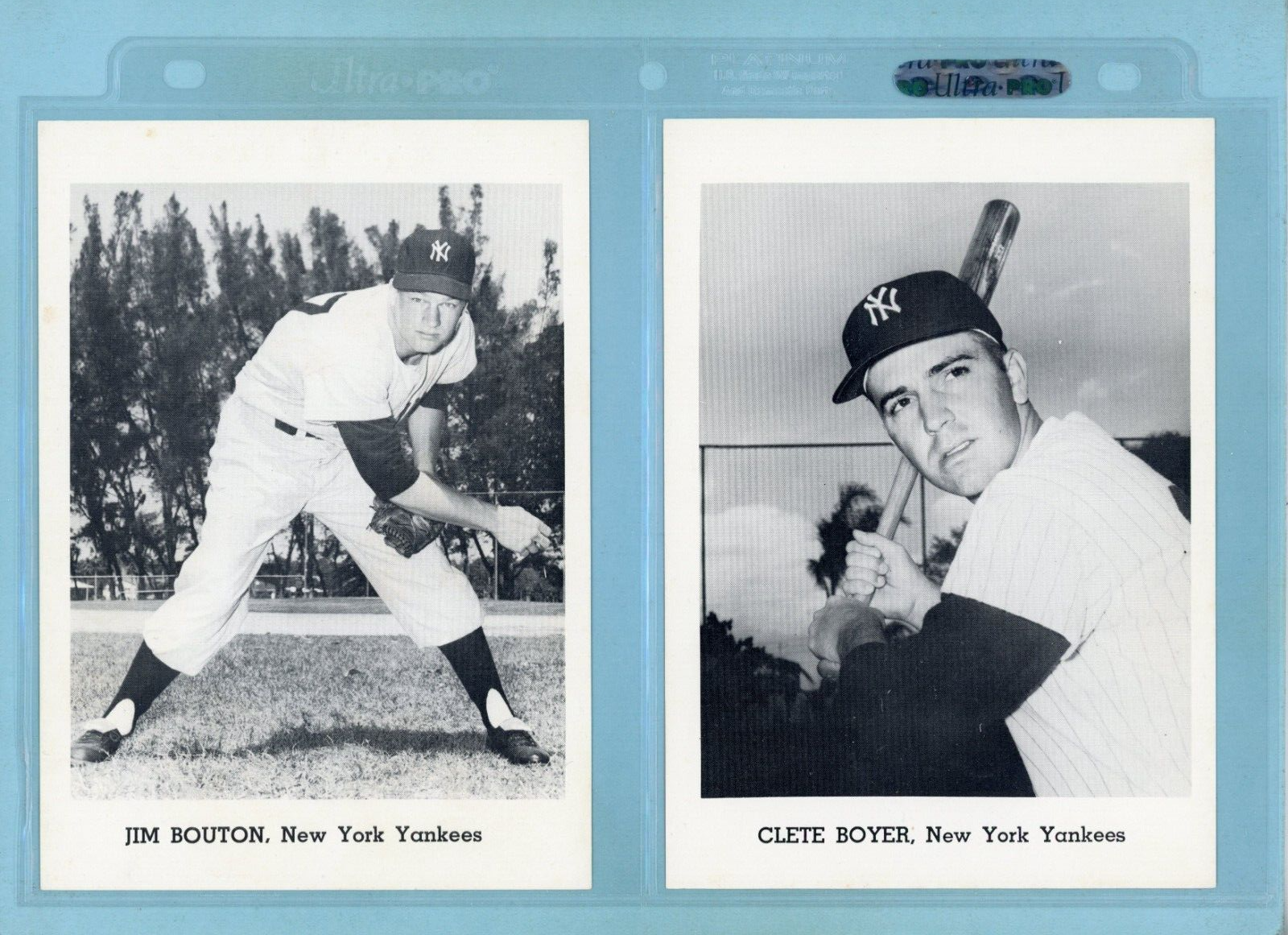 1965 Jay Publishing New York Yankees Complete Set of 12 Picture Pack Photos