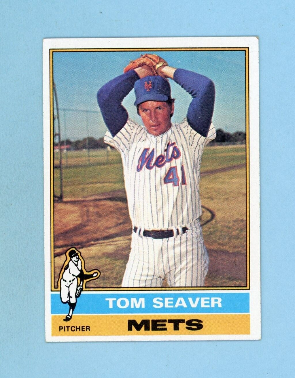 1976 Topps #600 Tom Seaver New York Mets Baseball Card EX+ - Ex/Mt