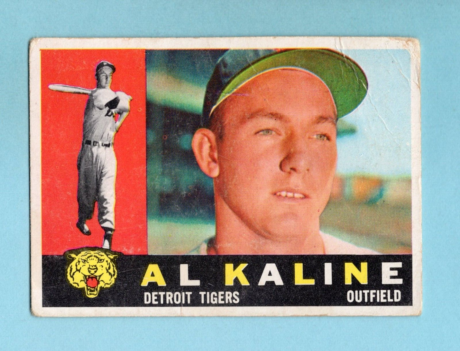 1960 Topps #50 Al Kaline Detroit Tigers Baseball Card Low Grade