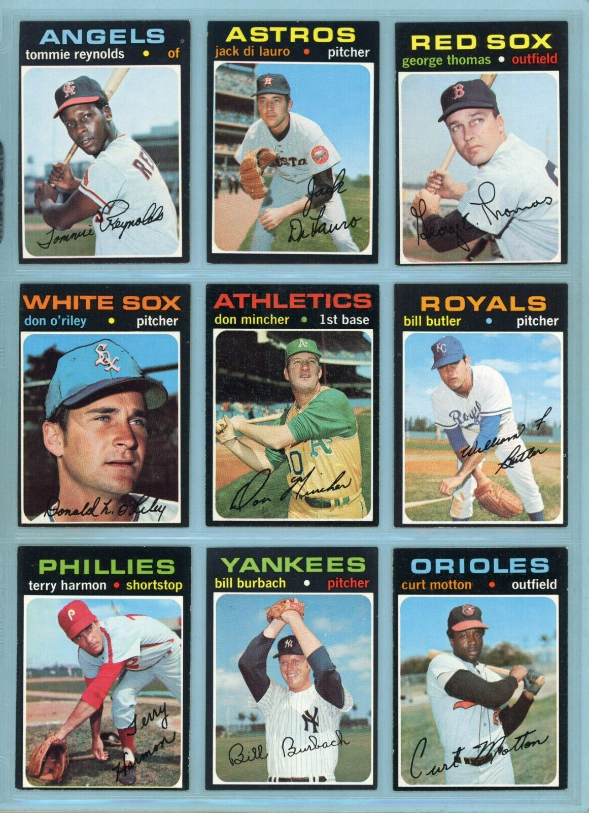 1971 Topps Starter Set Lot of 90 Different High Number Baseball Cards Ex/Mt sbsl