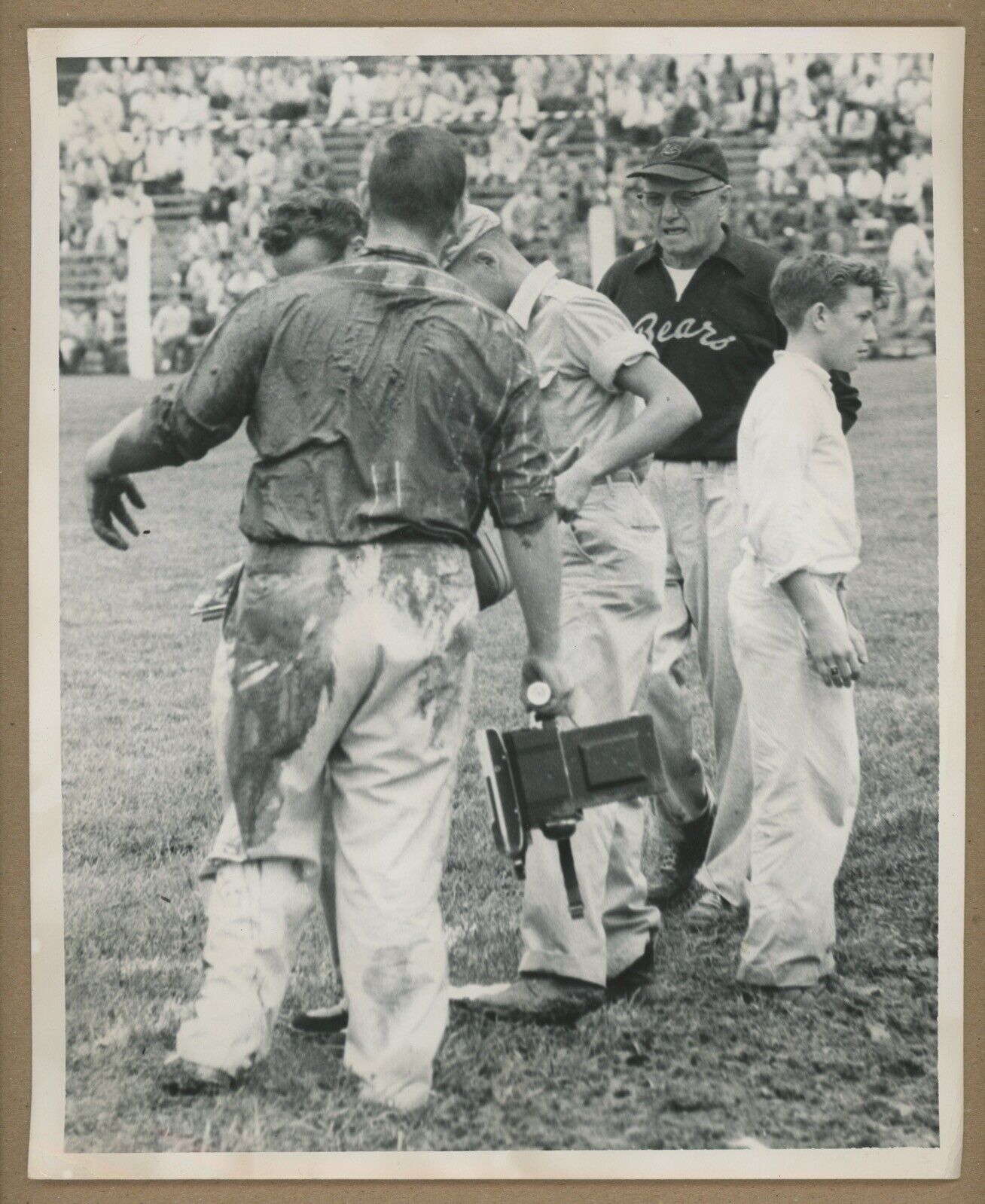 George Halas 1958 Chicago Bears 8x10 Press Photo