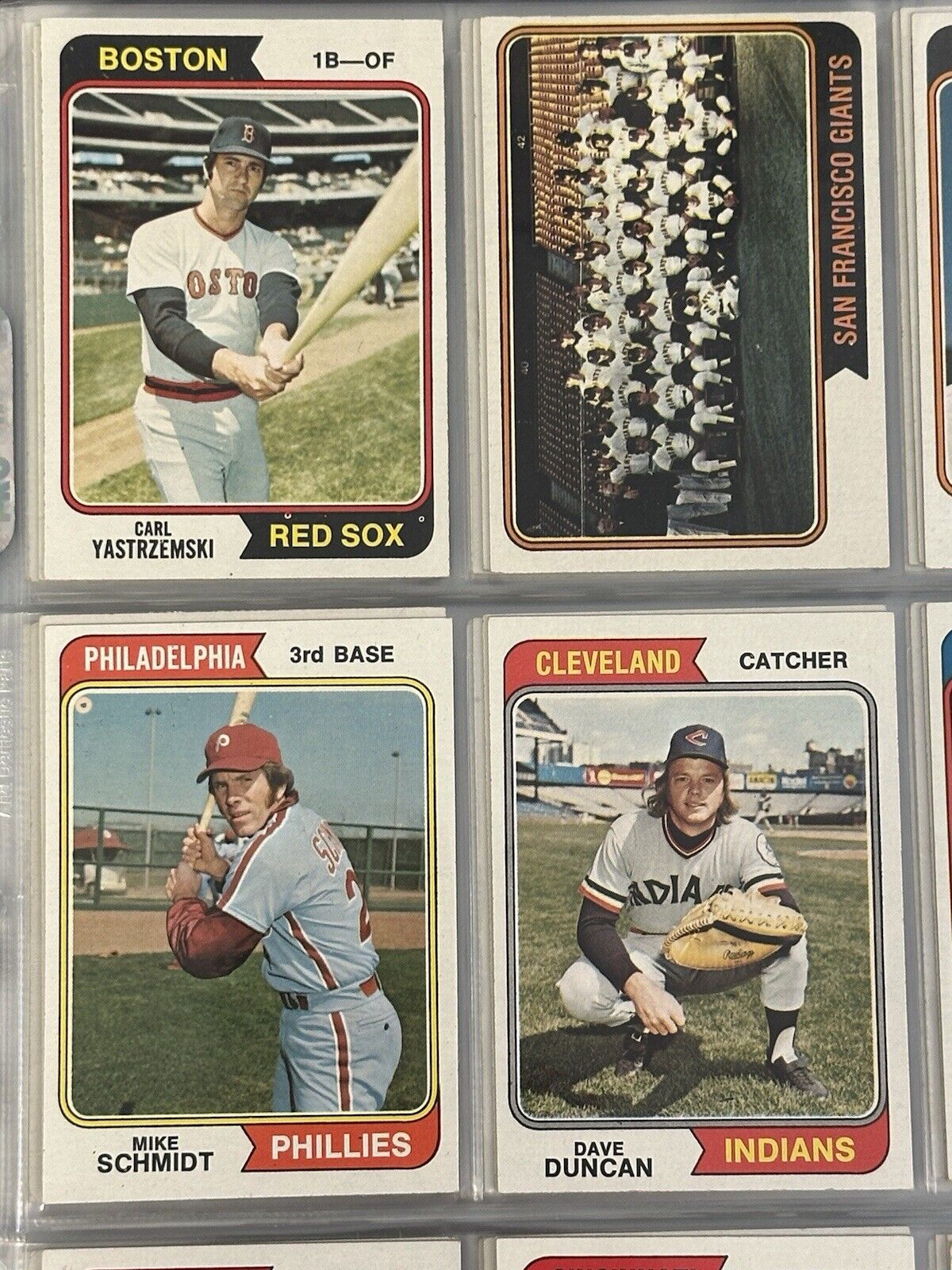 1974 Topps Baseball Complete Set of 660 EX-MT w/ Aaron Munson Ryan Rose Winfield