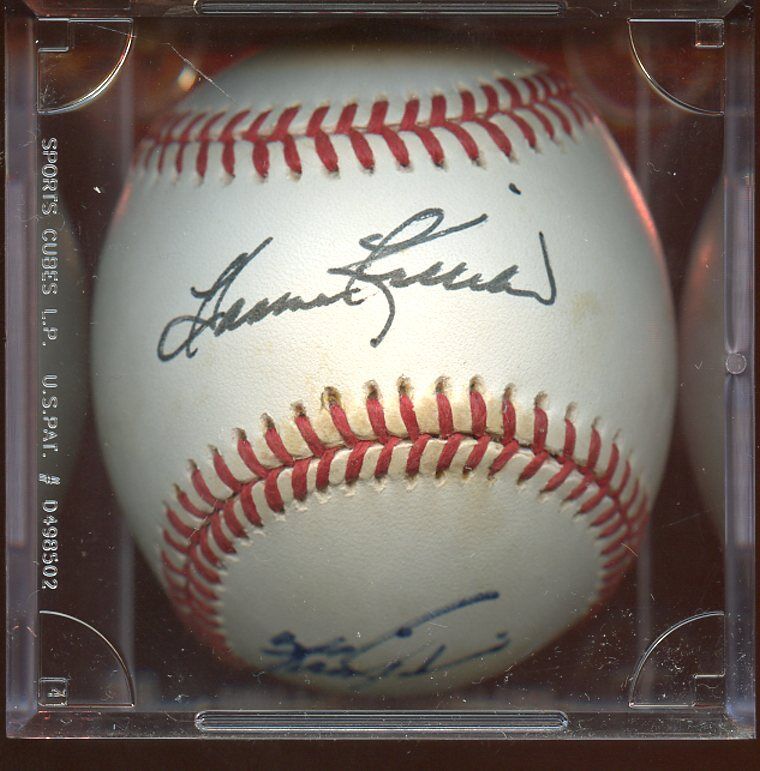 HOFERS Harmon Killebrew & Fergie Jenkins SIGNED Official AL Baseball w/ hologram