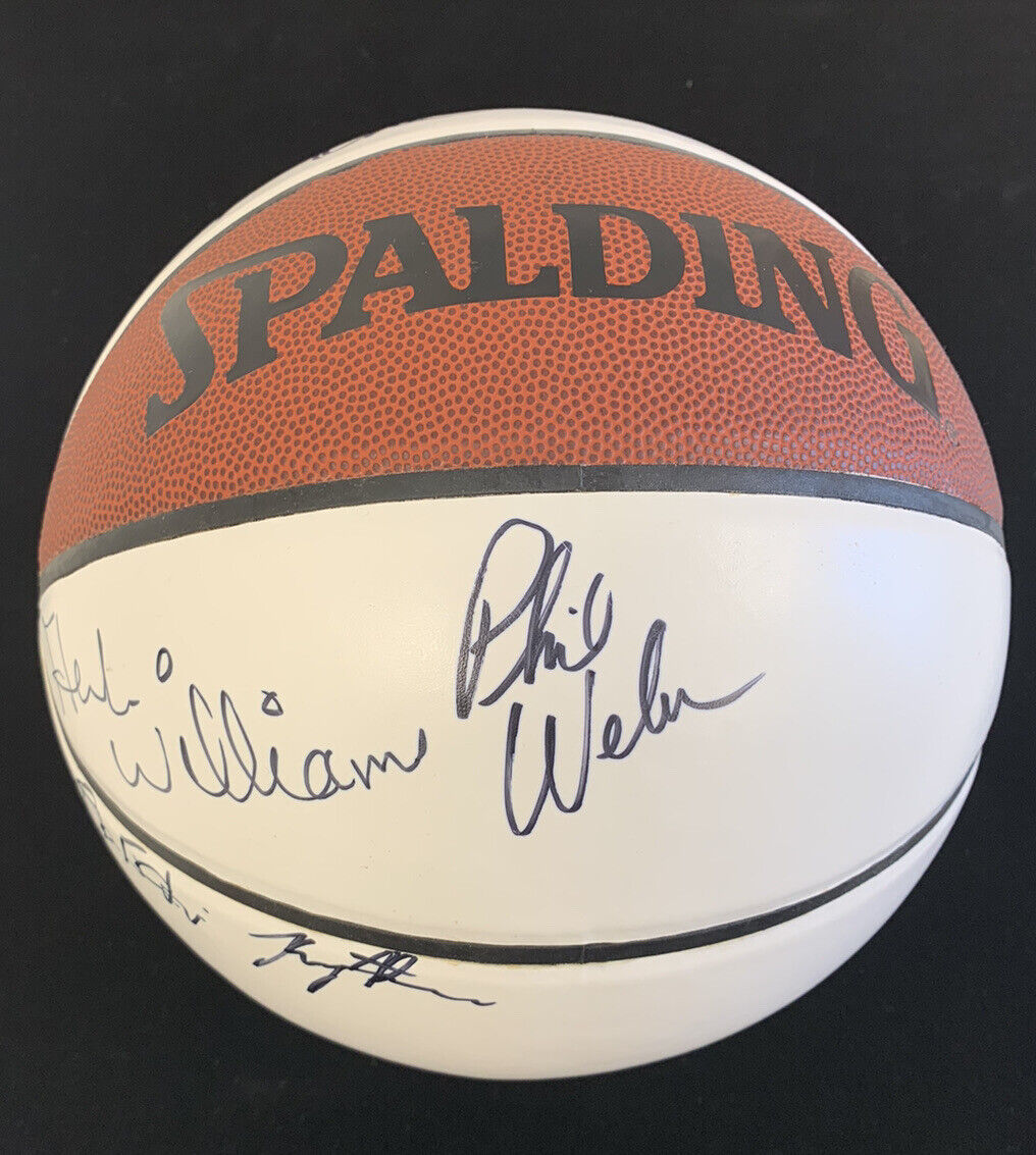 2008-2012 NY Knicks Coaches Multi Signed Basketball 5 sigs D’Antoni Williams ++