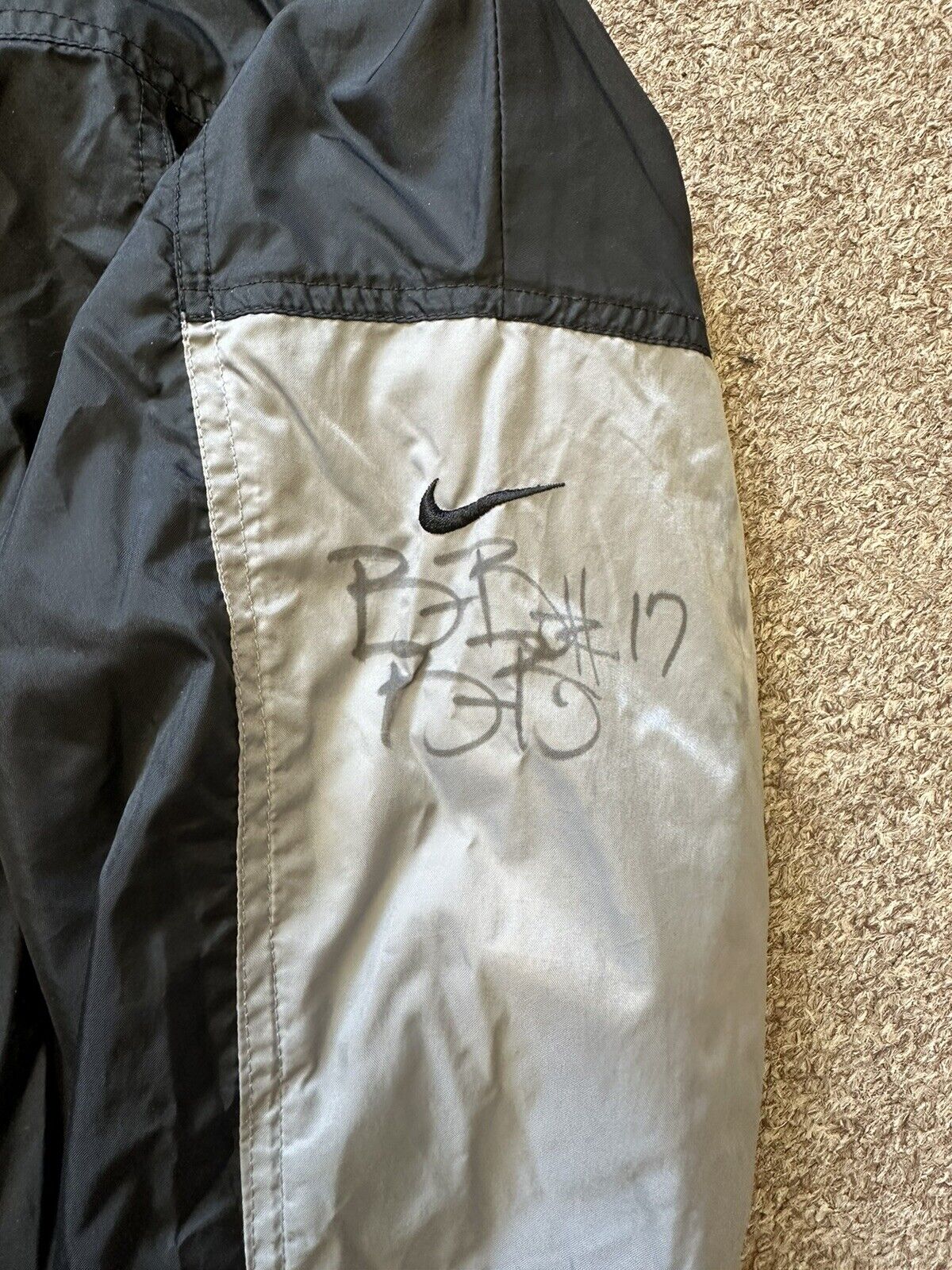 c. 2003 Bennie Brazell LSU Tigers Track & Field SIGNED Warmup Jacket & Pants