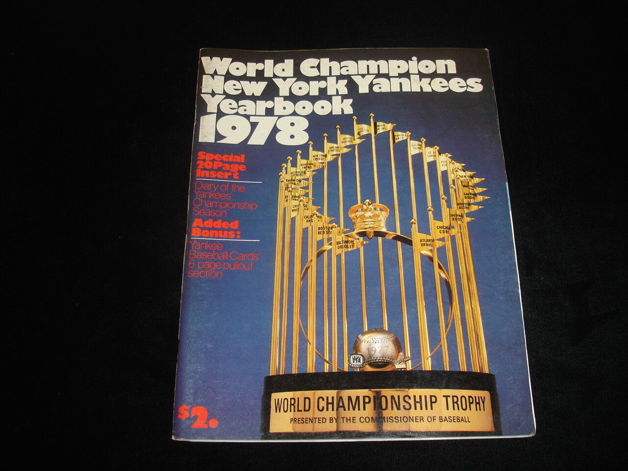 1978 New York Yankees Official Baseball Yearbook-EX