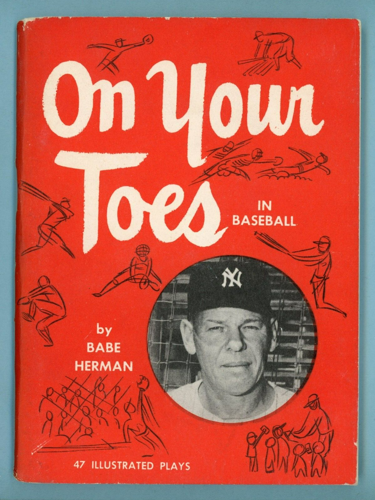 1954 On Your Toes in Baseball by Babe Herman