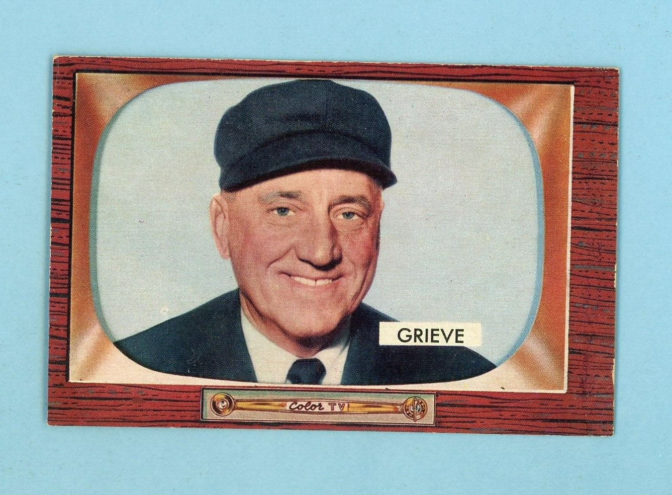 1955 Bowman #275 Bill Grieve Umpire American League Baseball Card EX+ - Ex/Mt