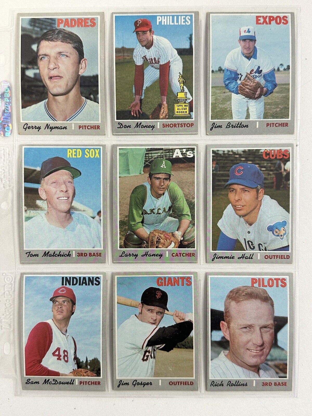 1970 Topps Baseball High Numbers Starter Set / Lot of 90 Different VG-EX/EX