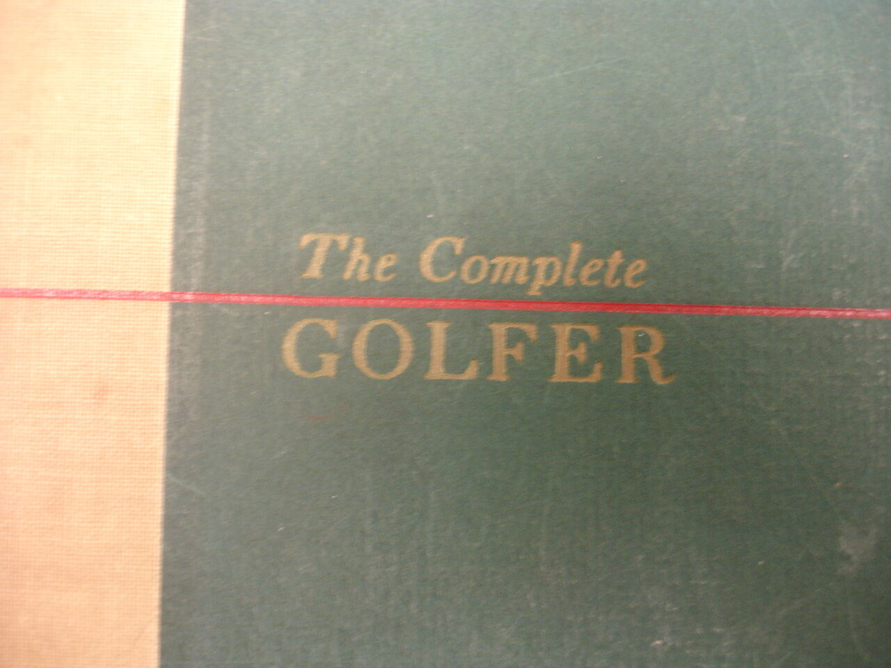 1954 'The Complete Golfer' by Herbert Warren Wind - Hardcover