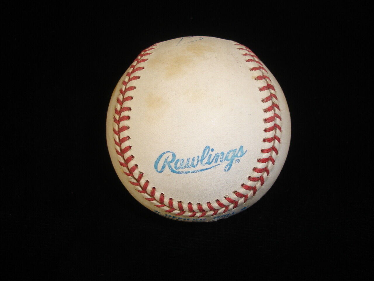 Phil Rizzuto 1950 MVP Single Signed Official AL Baseball (Brown Pres) w/hologram