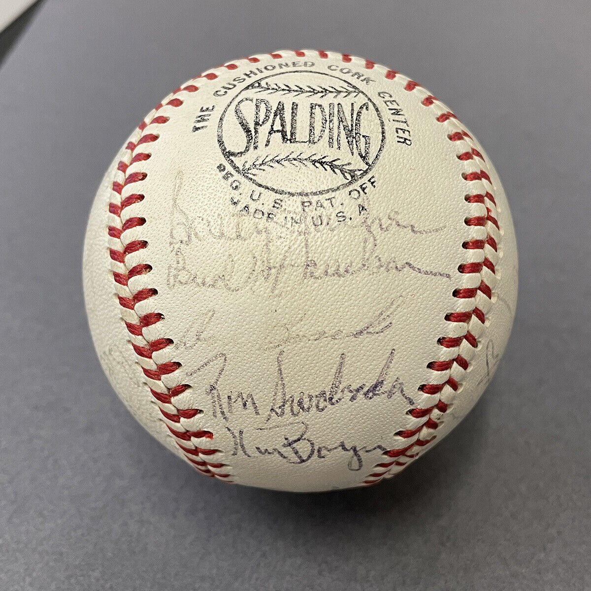 1967 NY Mets Team Signed Baseball with Rookie Tom Seaver, Ken Boyer, etc JSA LOA