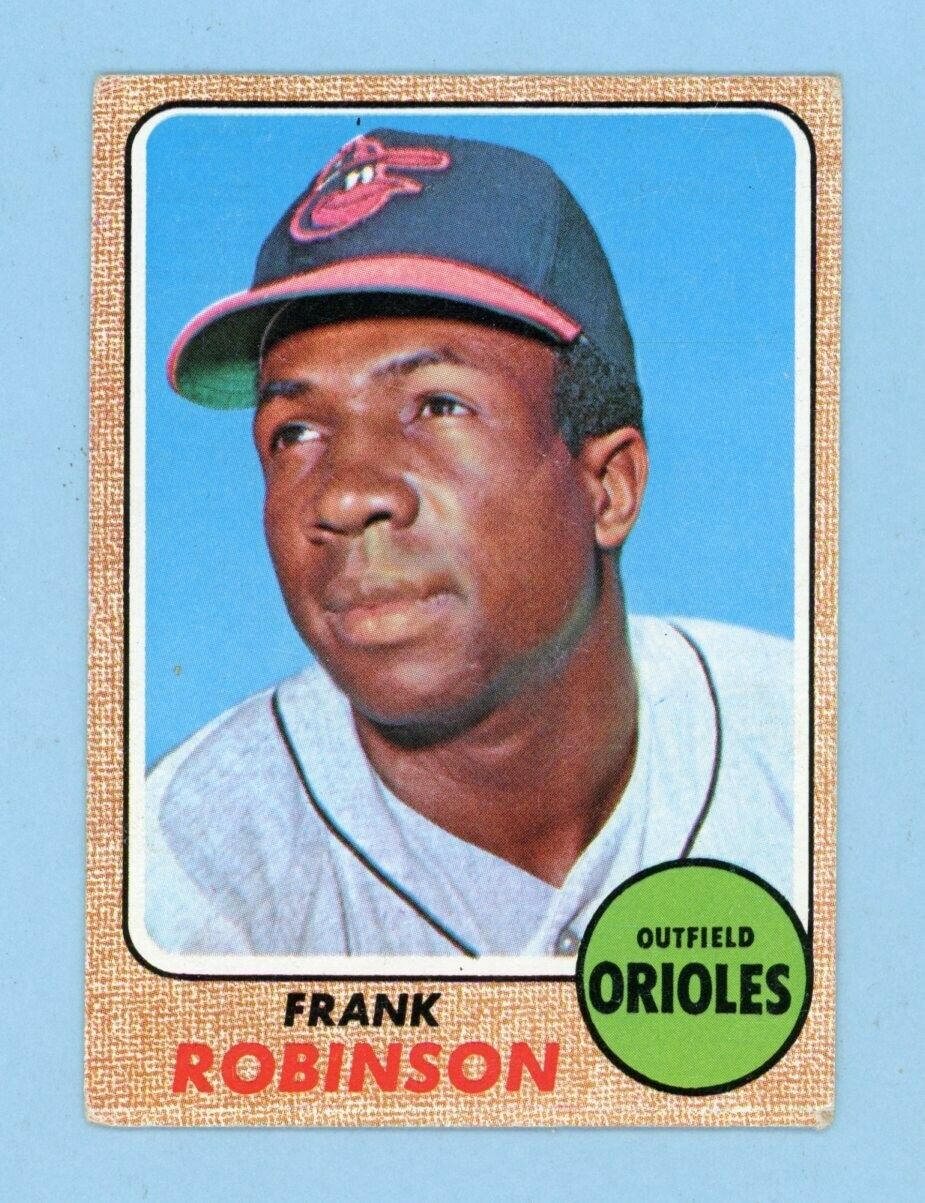 1968 Topps #500 Frank Robinson Baltimore Orioles Baseball Card Vg/Ex