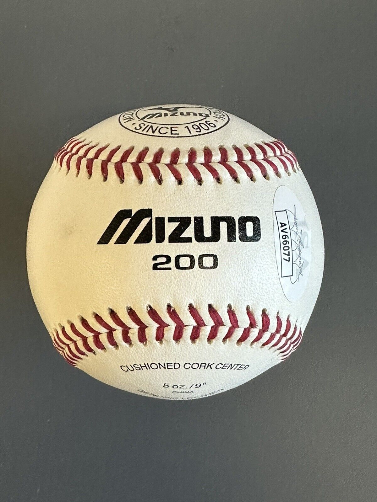 Miguel Tejada Orioles A’s Astros SIGNED Mizuno Baseball JSA COA