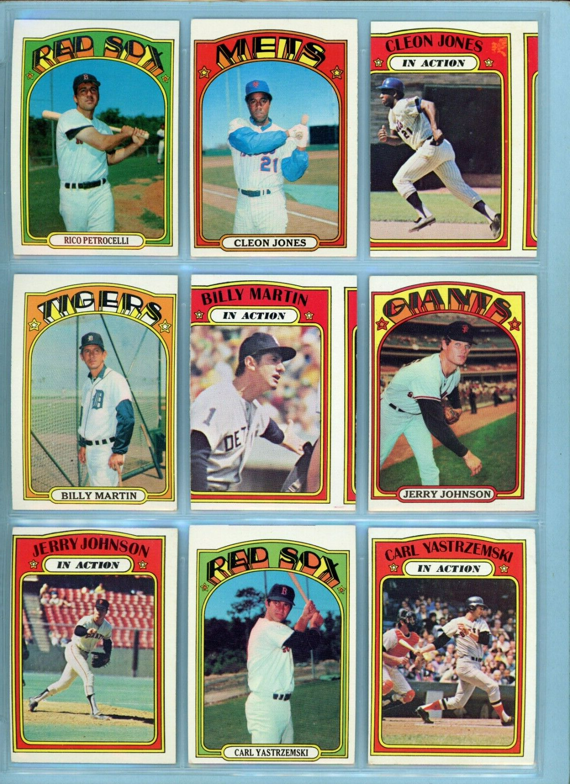 1972 Topps Starter Set Lot of 346 Different Baseball Cards EX+ - NM o/c m/c