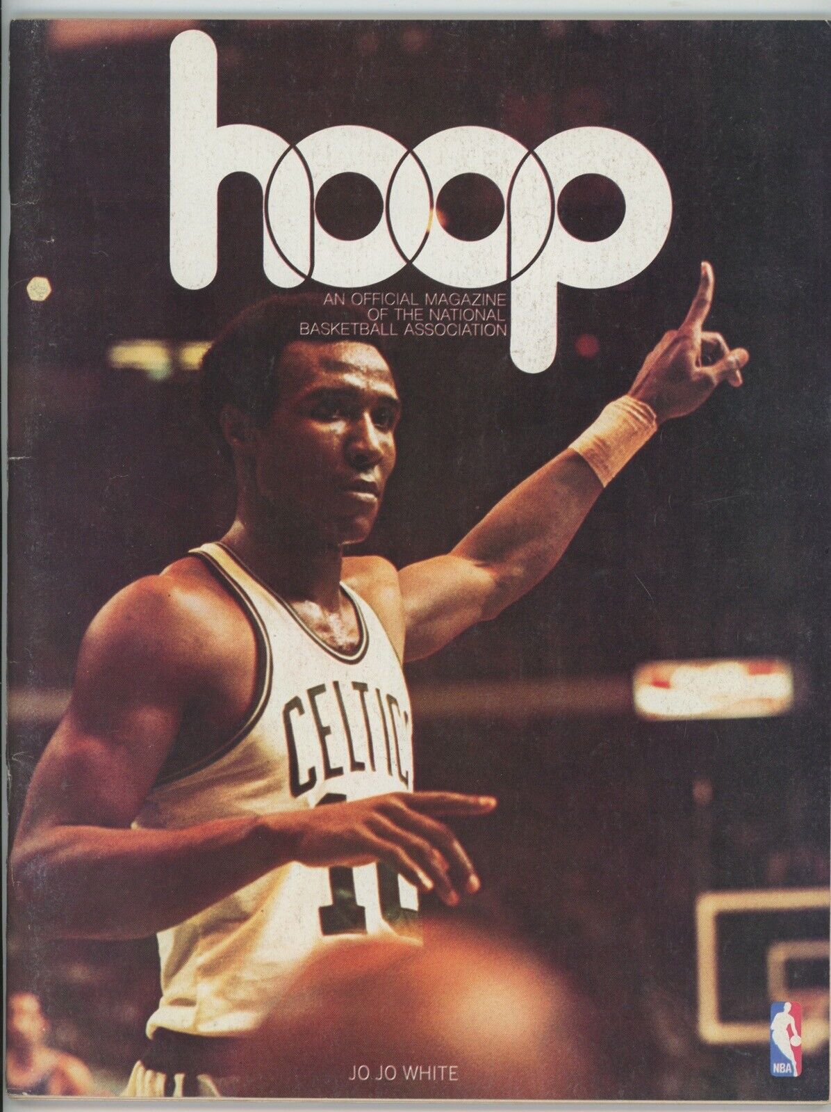 3/26/75 New Orleans Jazz vs Boston Celtics @ Boston Garden Game Program Jo White