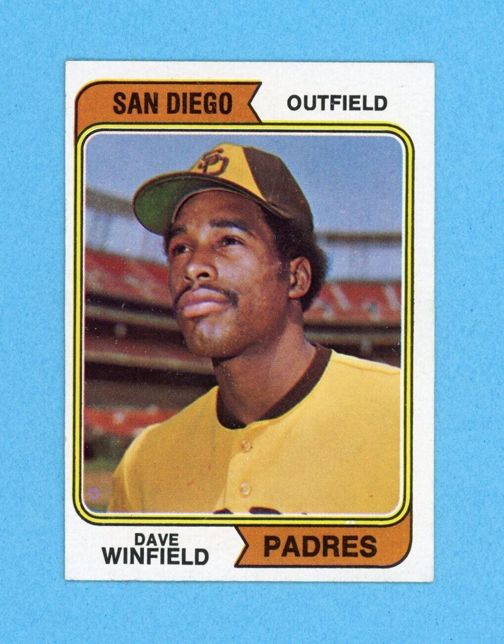 1974 Topps #456 Dave Winfield San Diego Padres Rookie Baseball Card Ex/Mt - NM