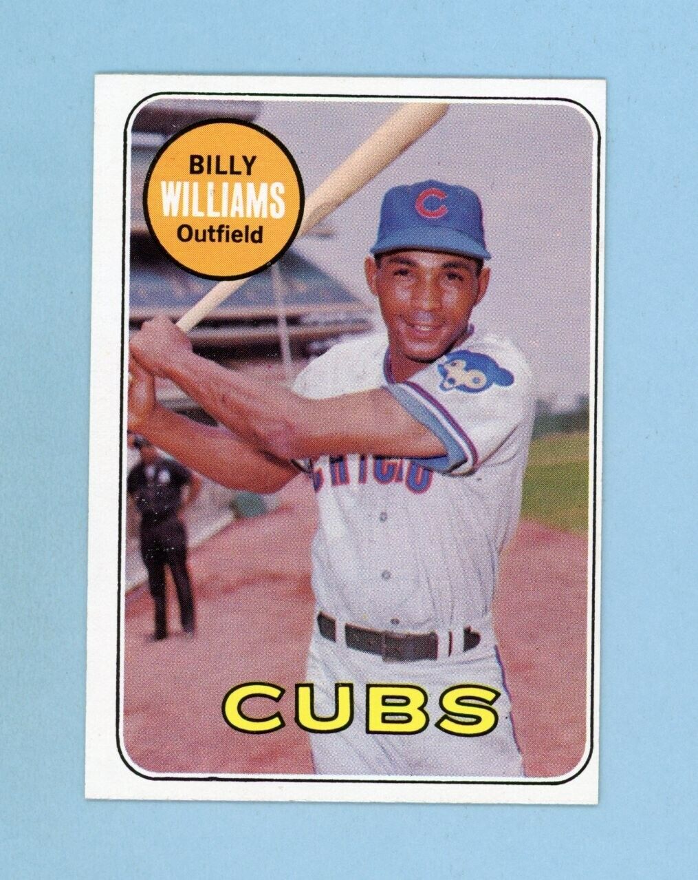 1969 Topps #450 Billy Williams Chicago Cubs Baseball Card NM o/c