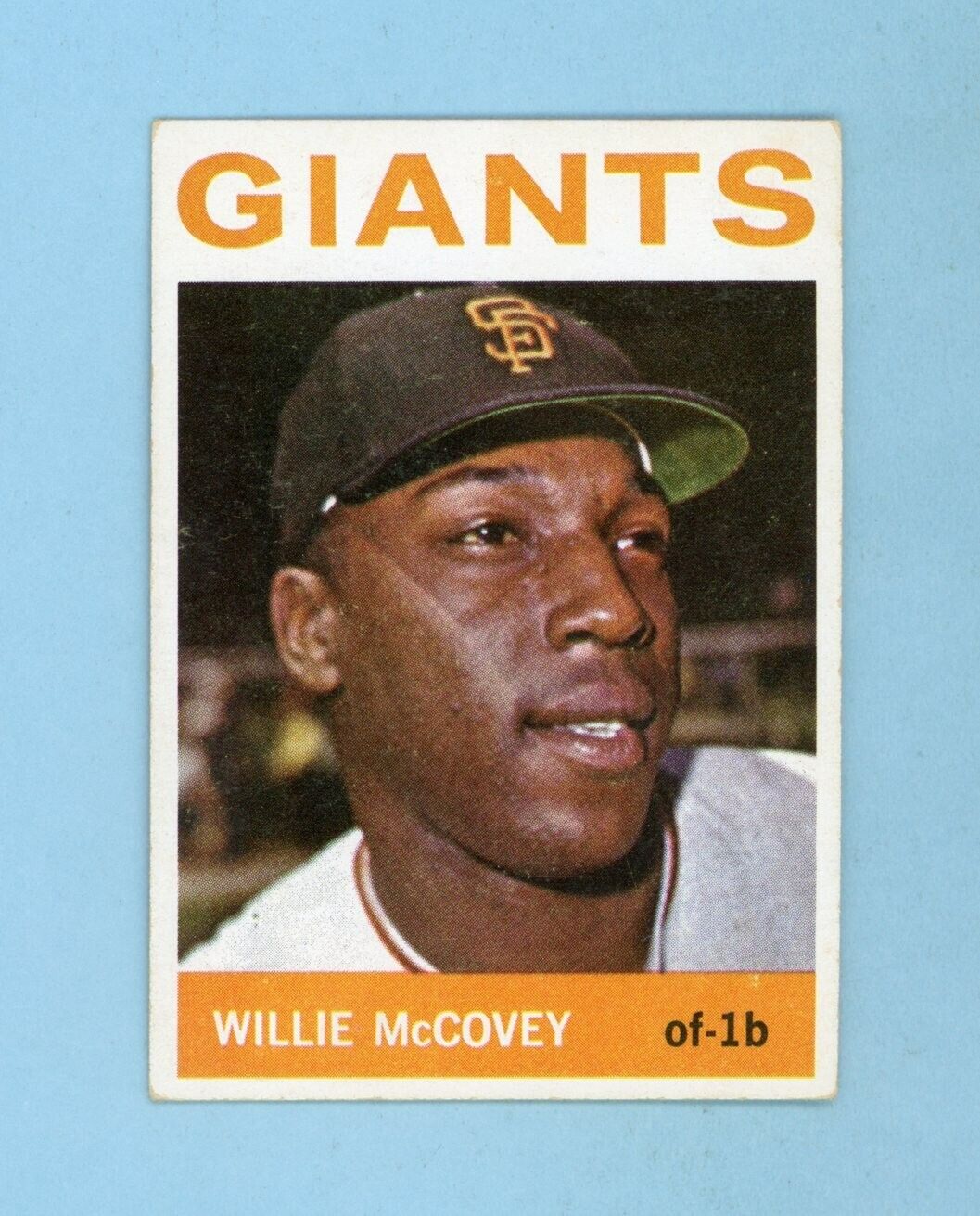 1964 Topps #350 Willie McCovey San Francisco Giants Baseball Card EX