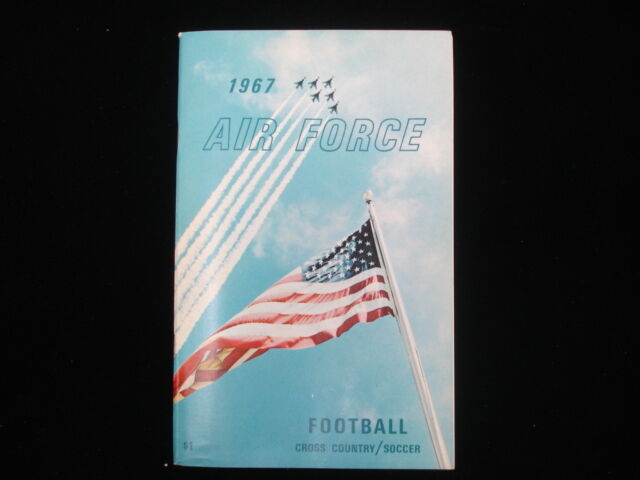 1967 Air Force Academy Falcons Football Official Media Guide EX+