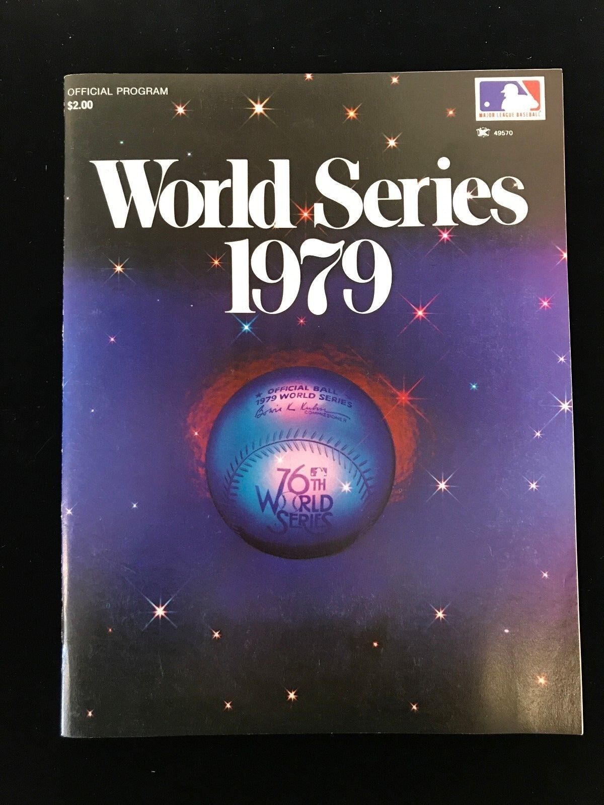 1979 World Series Program - Pitt Pirates @ Orioles - Orioles Insert - NM