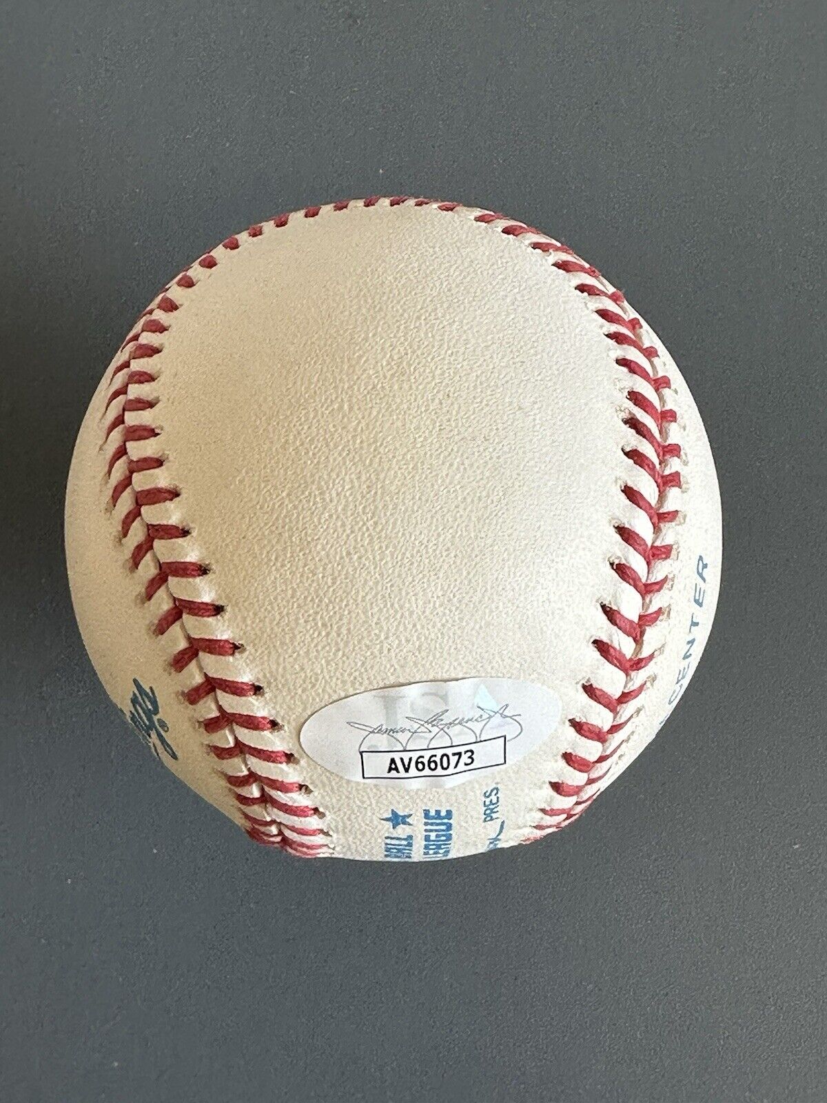 Ricky Bones #25 Brewers Yankees SIGNED Official AL Bobby Brown Baseball - JSA