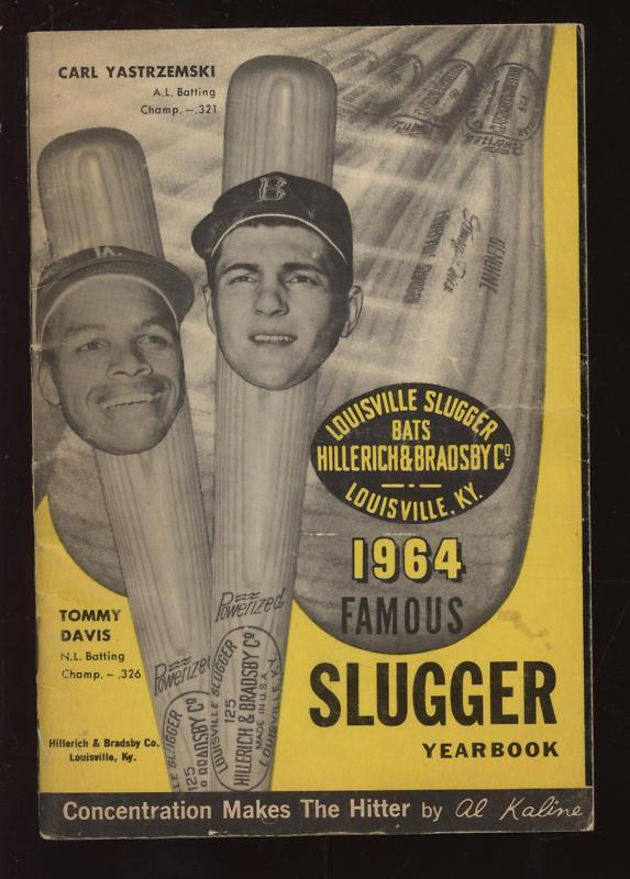 1964 Louisville Famous Sluggers Yearbook Yastrzemski 