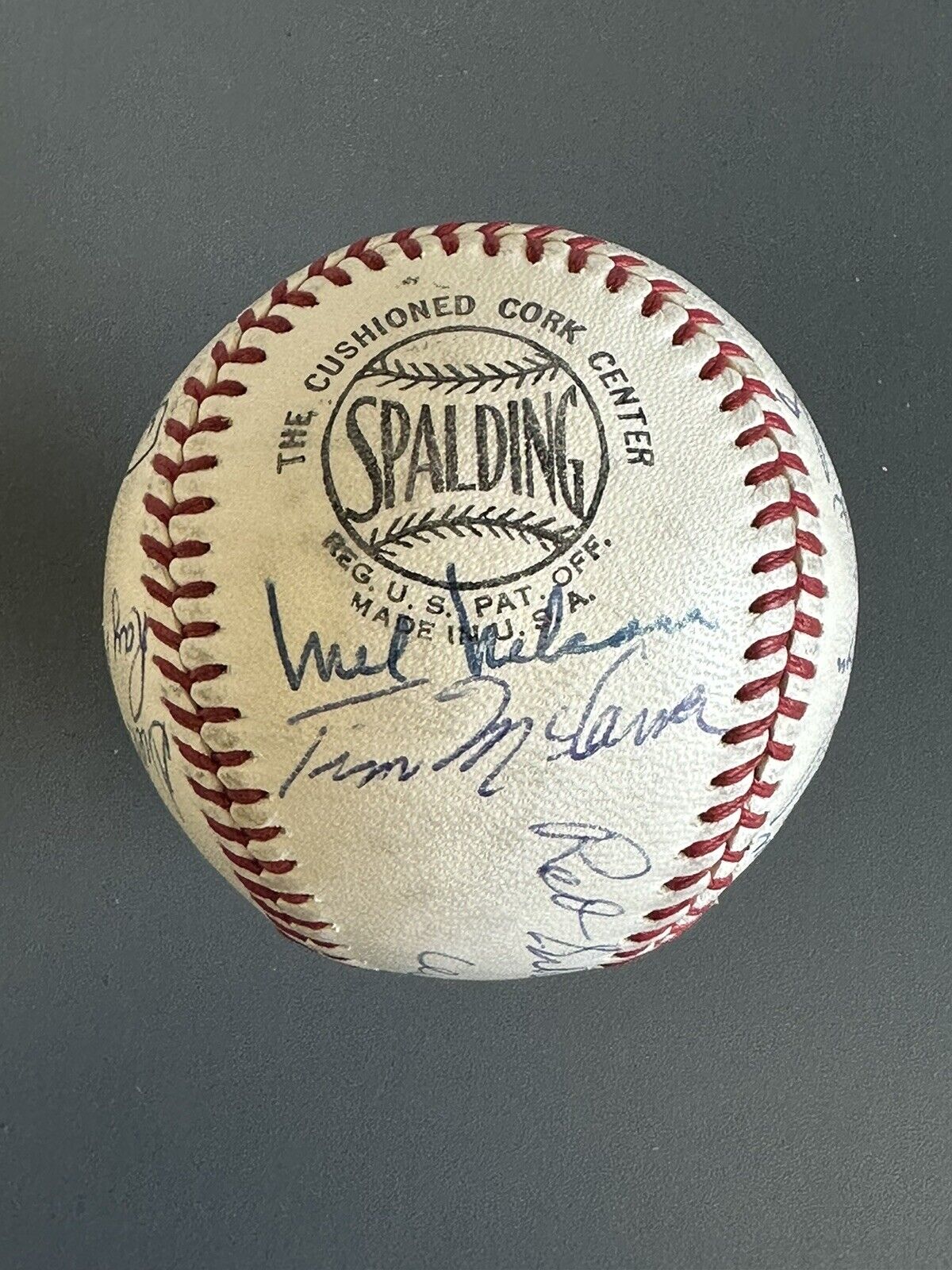 1968 SL Cardinals TEAM SIGNED Official NL Baseball NL Champs 19 sig w/ Maris JSA