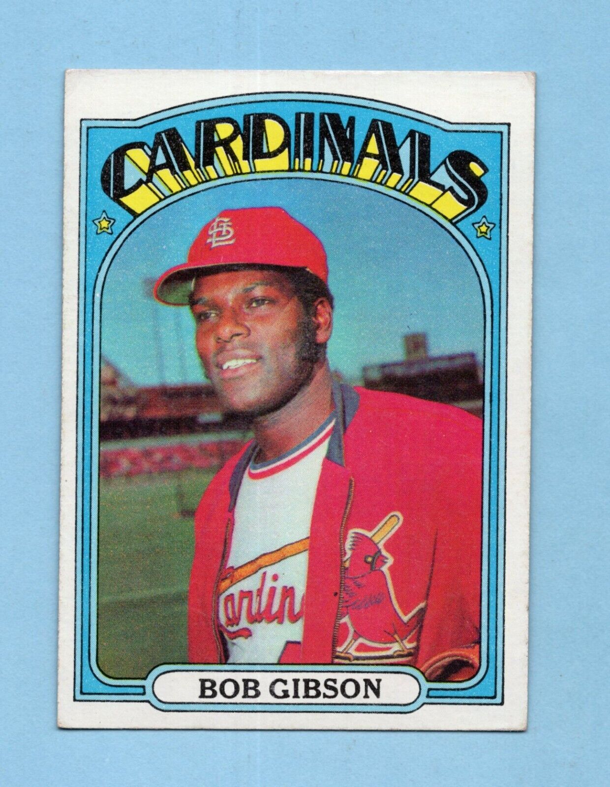 1972 Topps #130 Bob Gibson St. Louis Cardinals Baseball Card EX