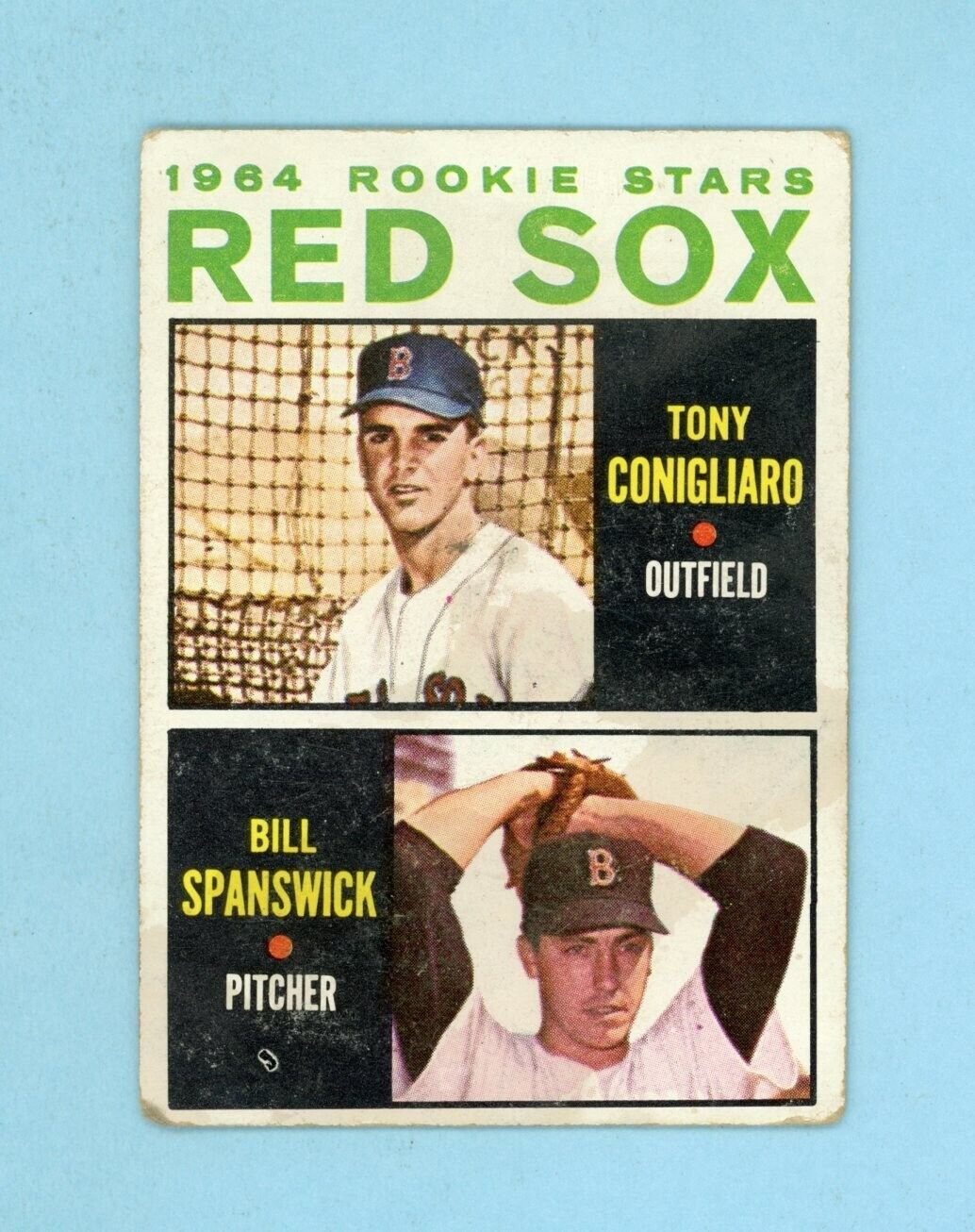 1964 Topps #287 Tony Conigliaro Boston Red Sox Rookie Baseball Card VG srs