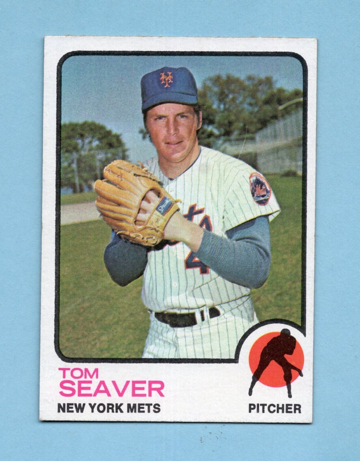 1973 Topps #350 Tom Seaver New York Mets Baseball Card Ex/Mt