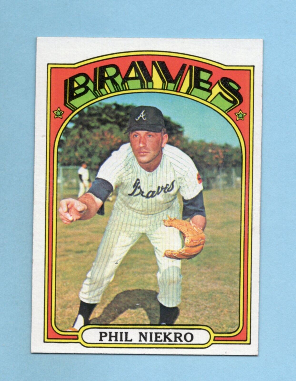 1972 Topps #620 Phil Niekro Atlanta Braves Baseball Card NM