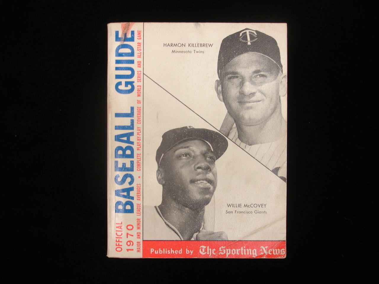 1970 Official TSN Baseball Guide - Killebrew/McCovey Cover