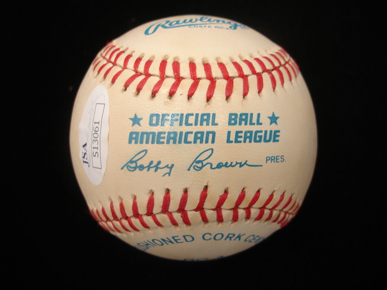 Lou Burdette Autographed American League Baseball - JSA 