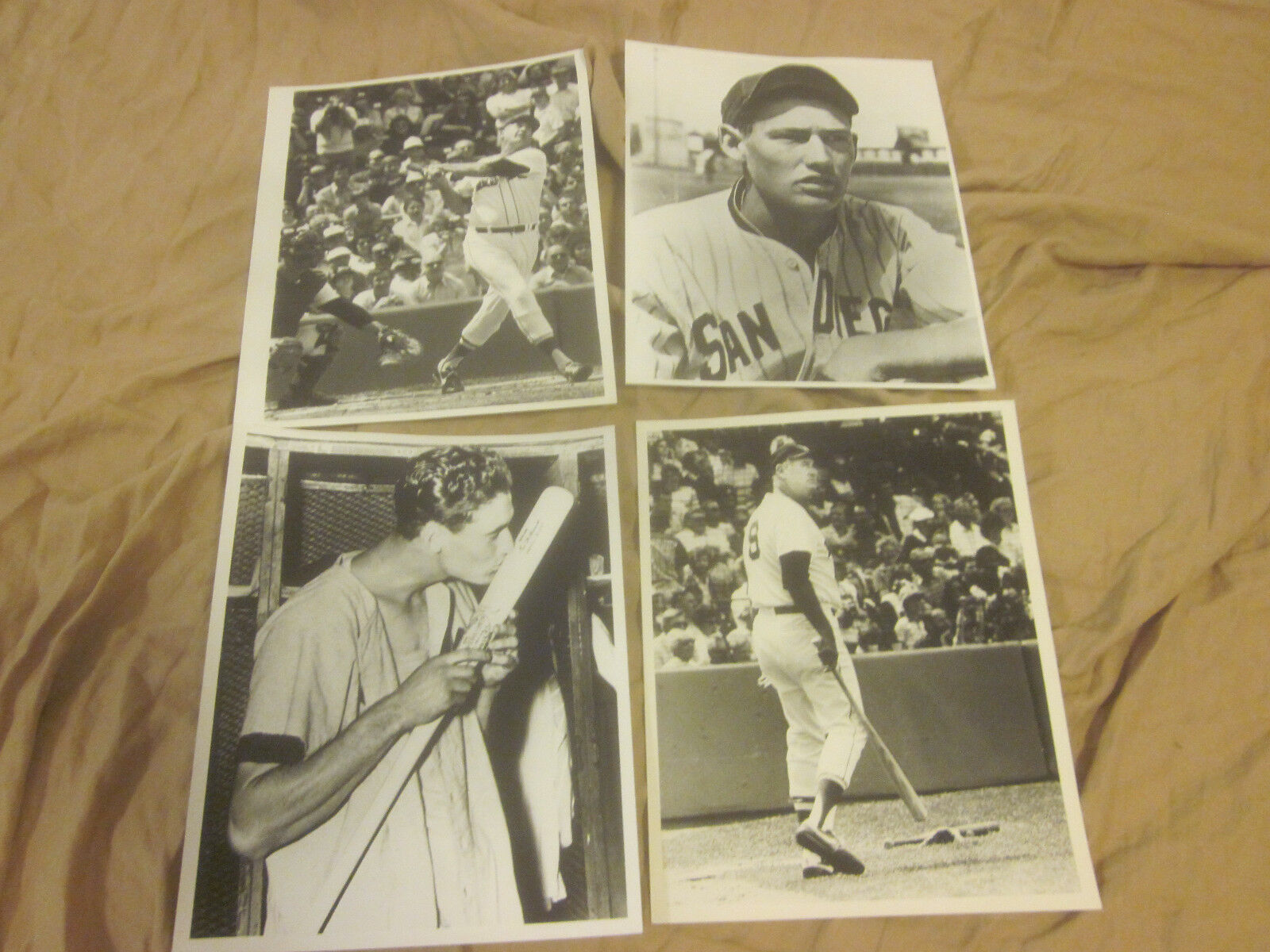 Ted Williams 2nd Generation Photo Lot 8 Different