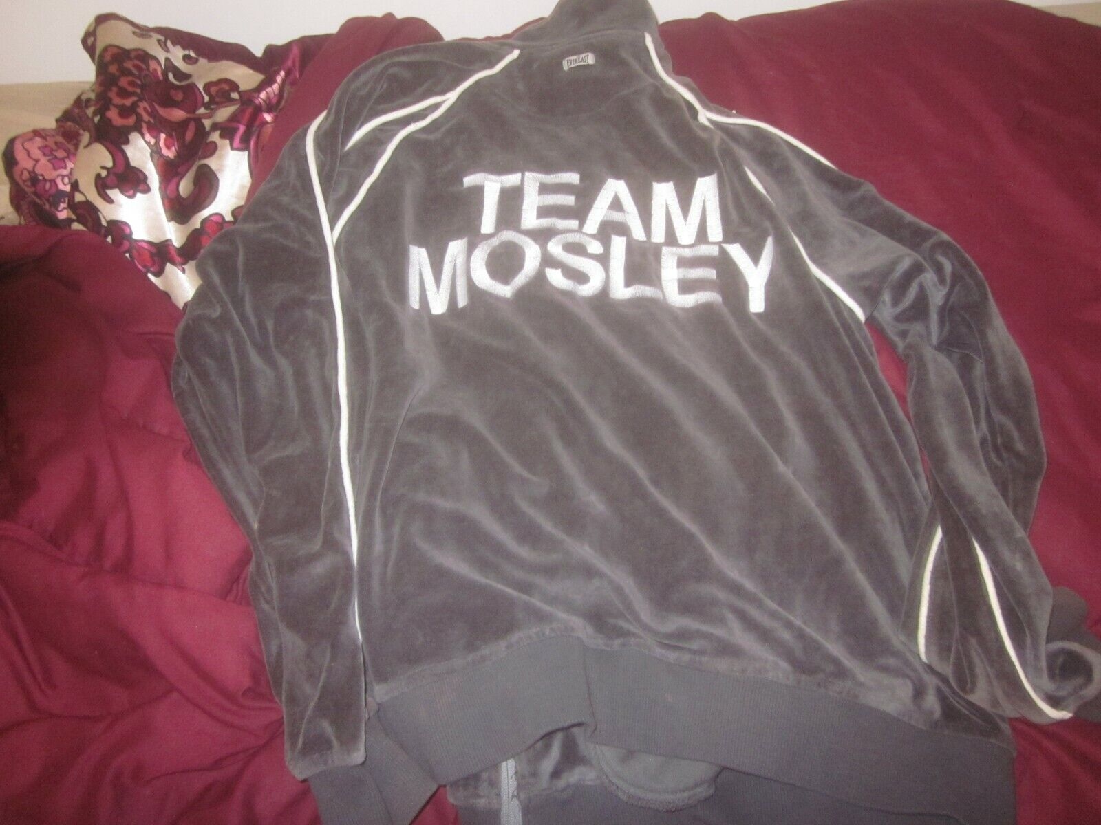 Sugar Shane Mosley Boxer Corner Man Everlast Jacket