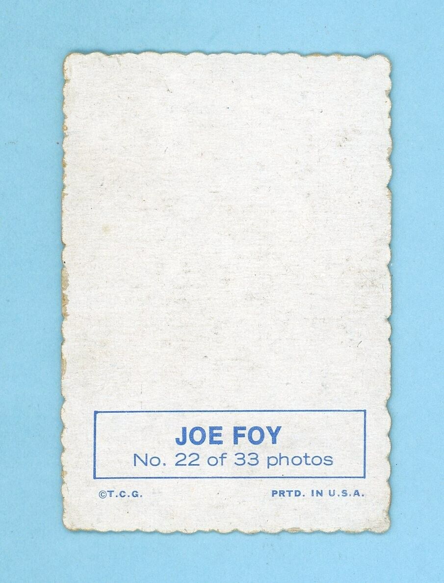 1969 Topps Deckle Edge #22 Joe Foy Kansas City Royals Baseball Card