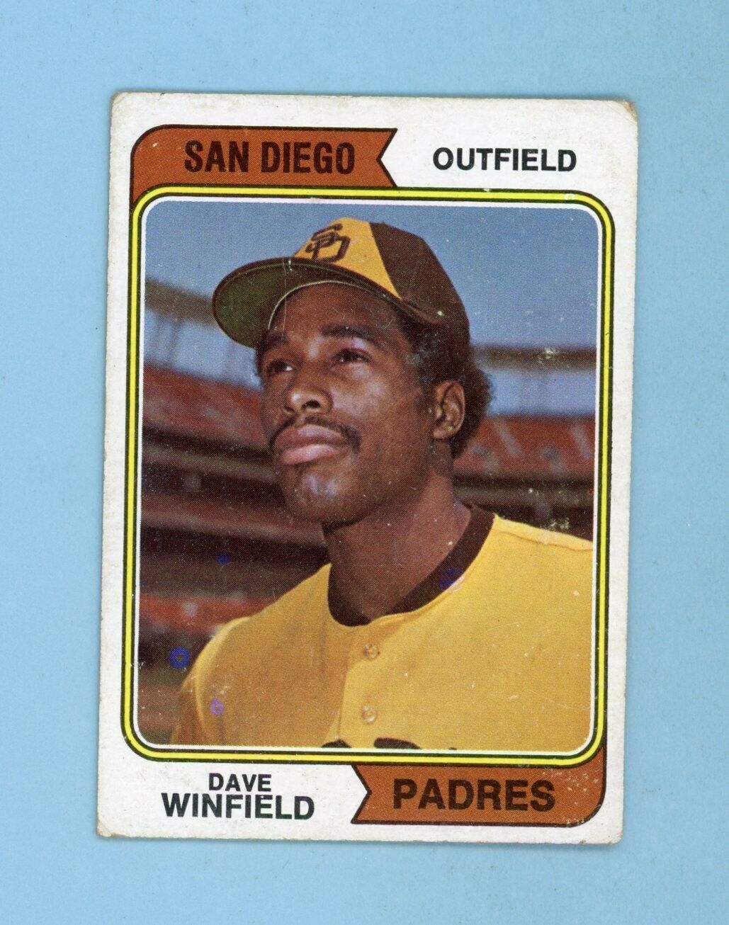 1974 Topps #456 Dave Winfield San Diego Padres Rookie Baseball Card Low Grade