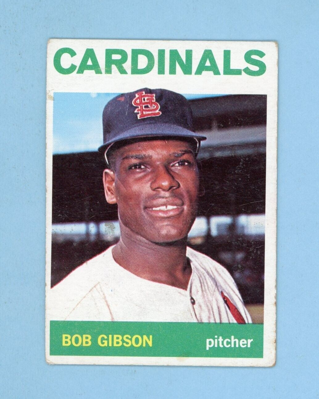 1964 Topps #460 Bob Gibson St. Louis Cardinals Baseball Card VG+