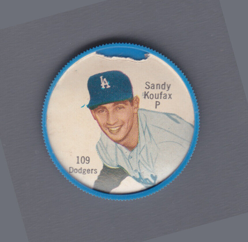 Sandy Koufax 1962 Salada Tea and Junket Coin