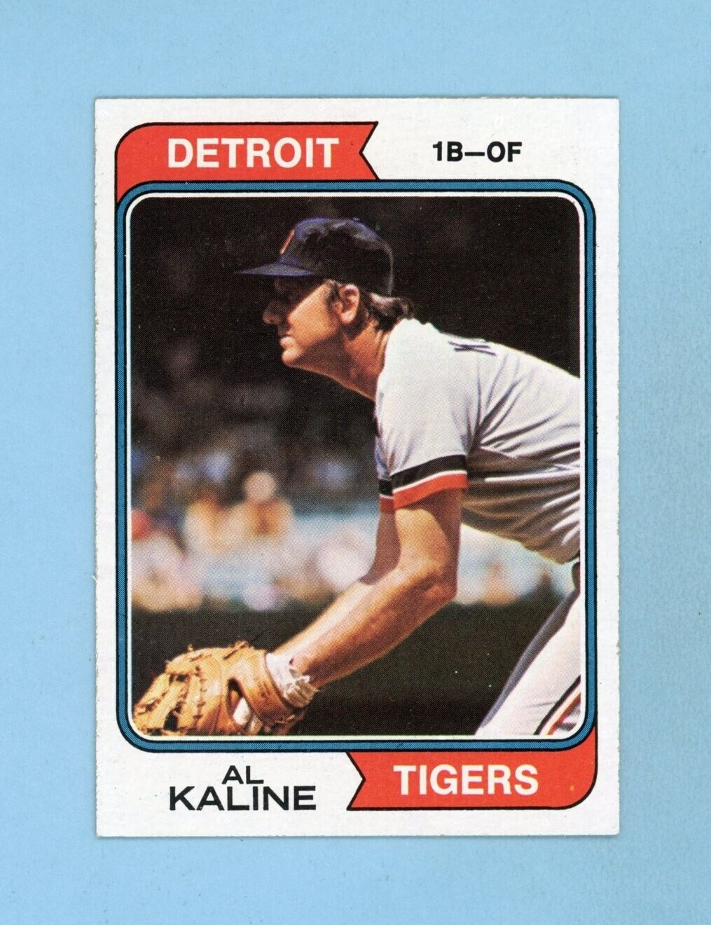 1974 Topps #215 Al Kaline Detroit Tigers Baseball Card NM res