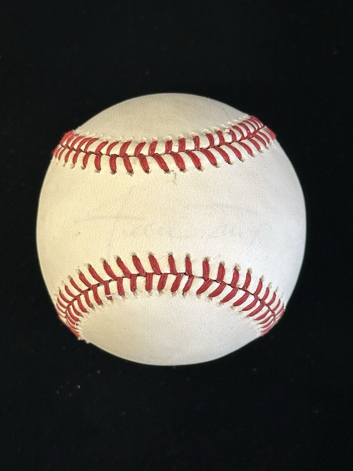 Willie Mays SF Giants SIGNED Official NL Baseball w/hologram light sig but real!