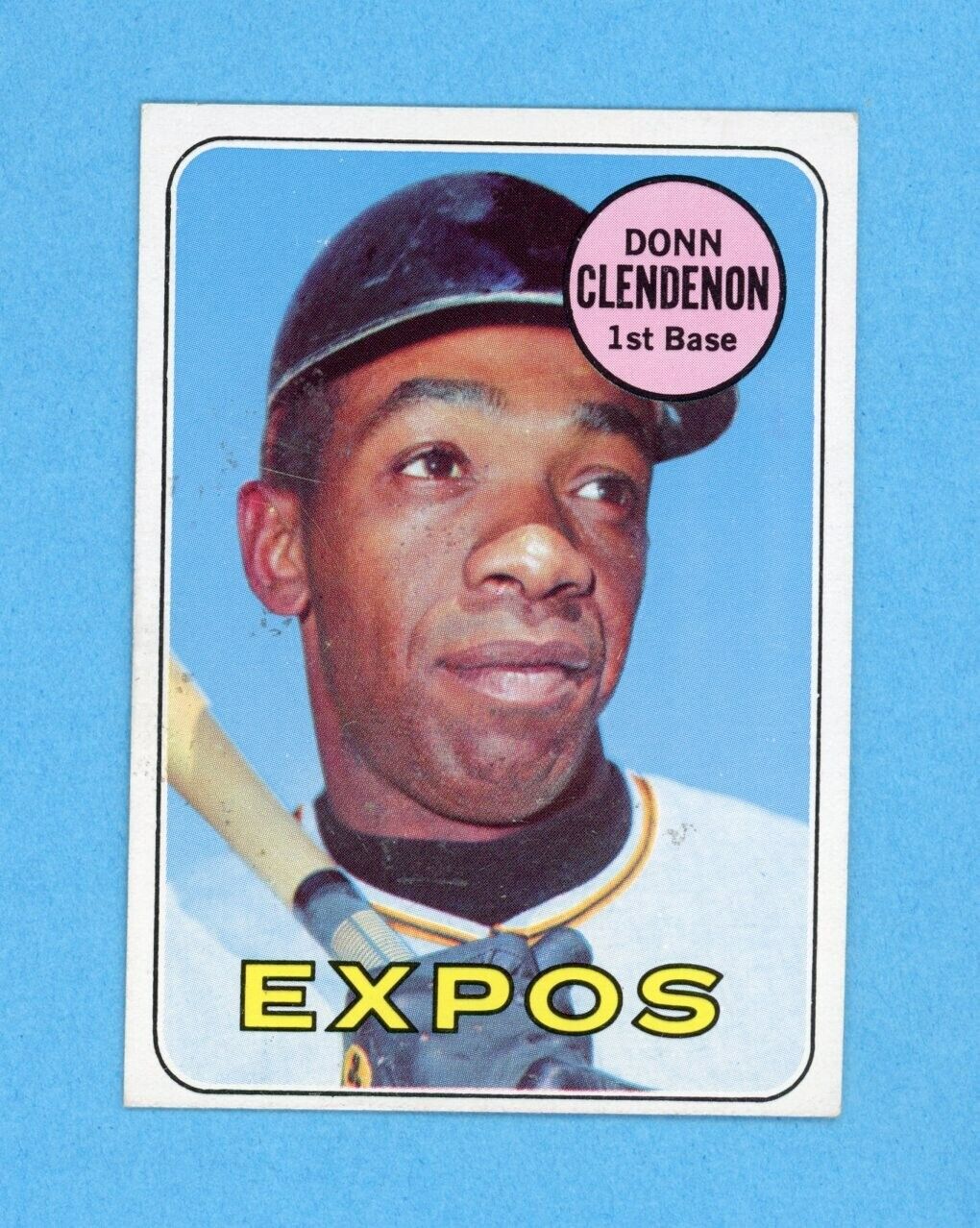 1969 Topps #208 Donn Clendenon Montreal Expos Baseball Card Ex/Mt