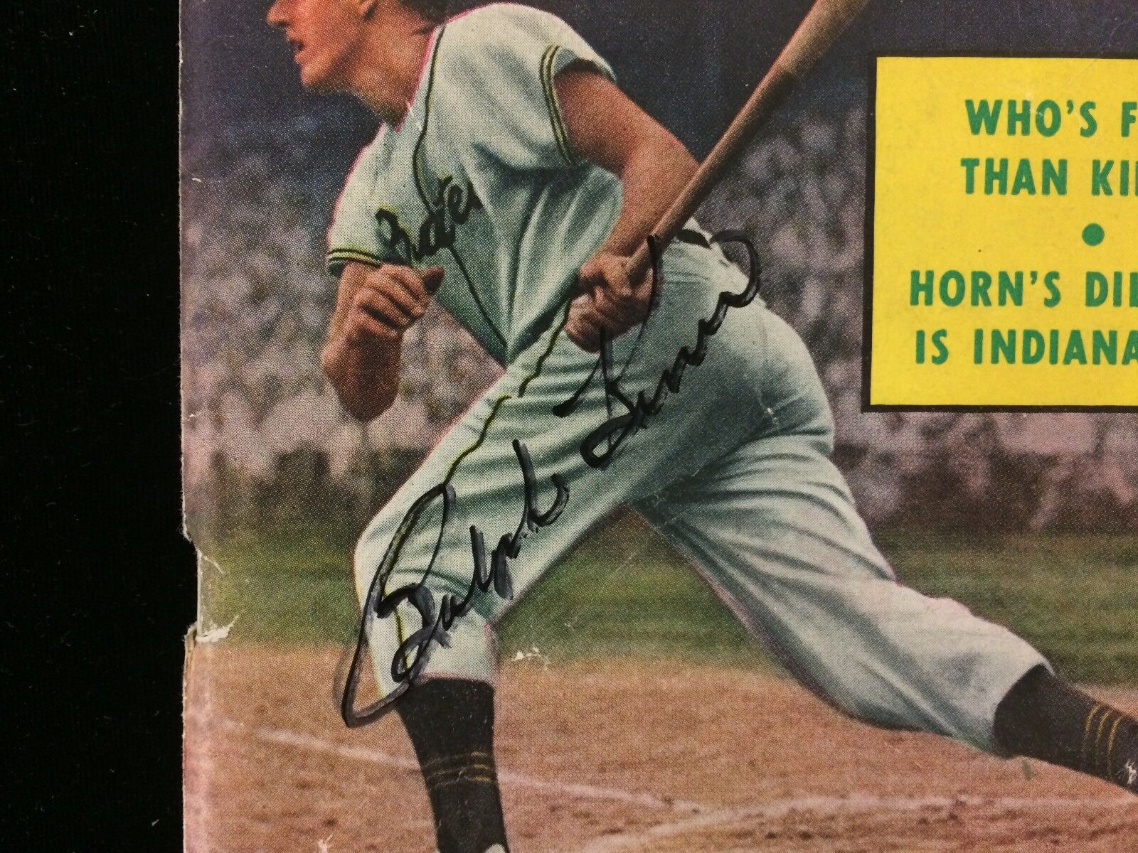 May 1948 Sportfolio Magazine - Ralph Kiner Cover & Autograph