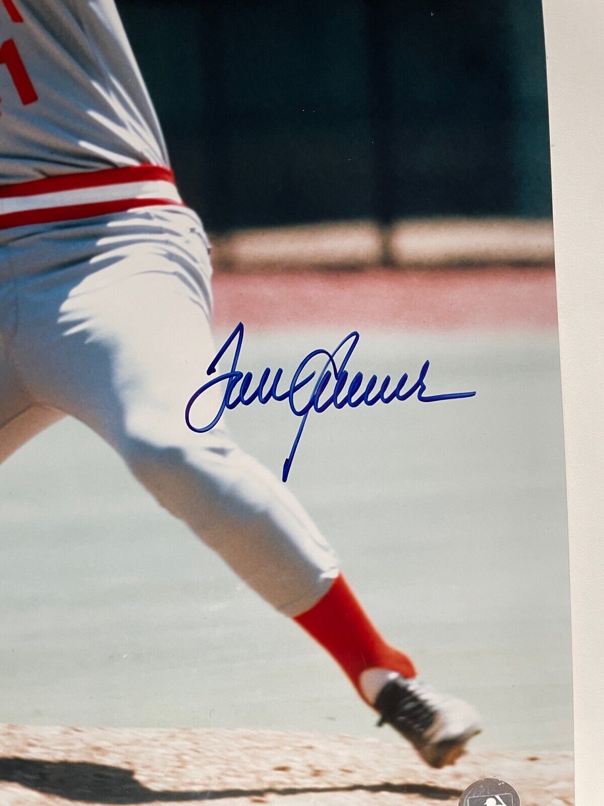 Tom Seaver Cincinnati Reds HOFer SIGNED 16x20 Photo w/ PSA DNA Certification