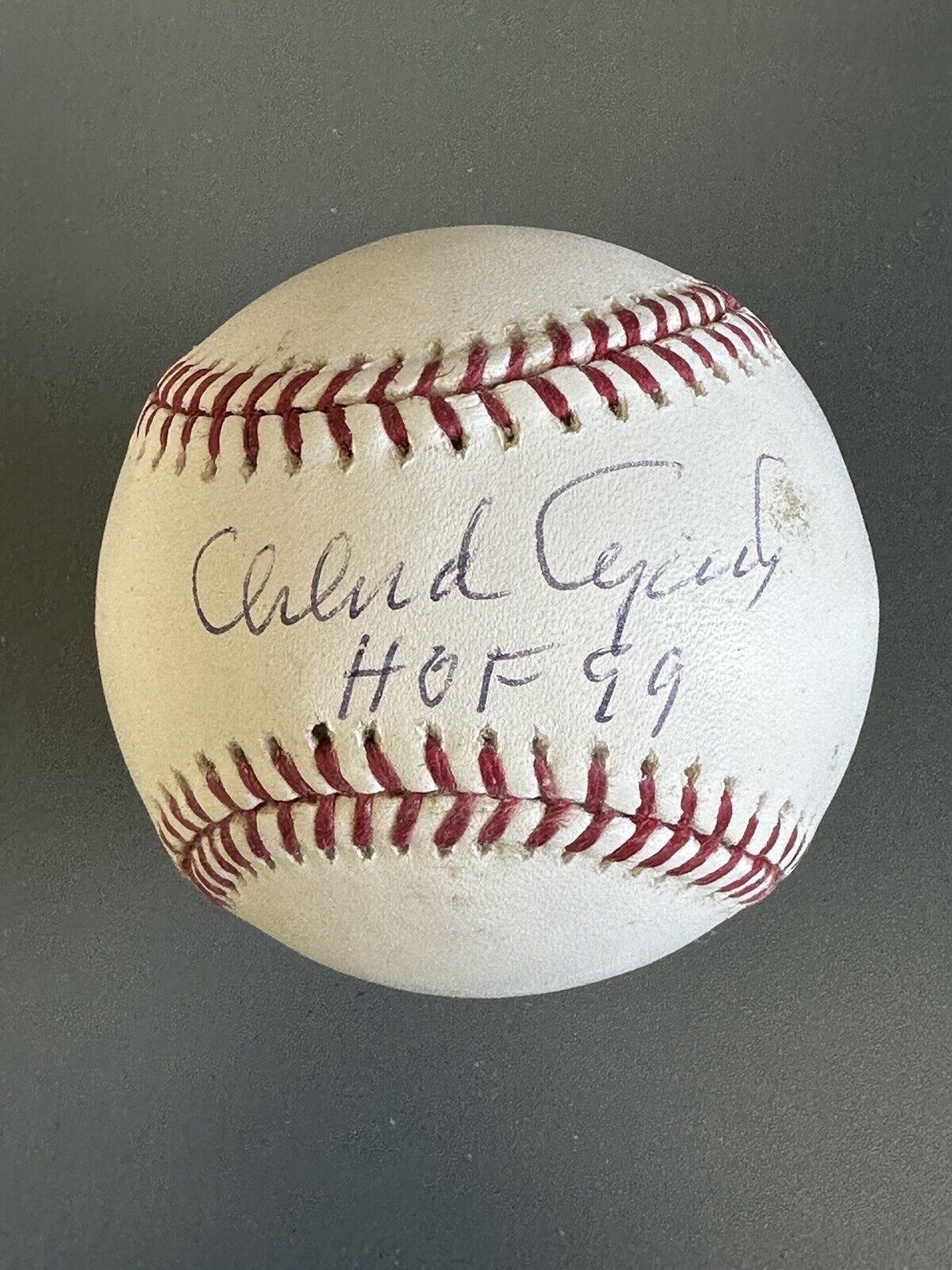 Orlando Cepeda HOF 99 Giants Cardinals SIGNED Official MLB Baseball w/ hologram