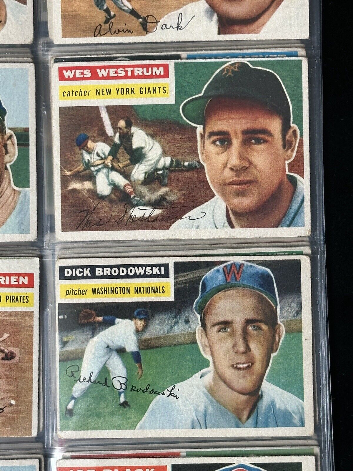 1956 Topps Baseball Starter Set Lot of 48 Different Gray Backs Overall VG/VG-EX