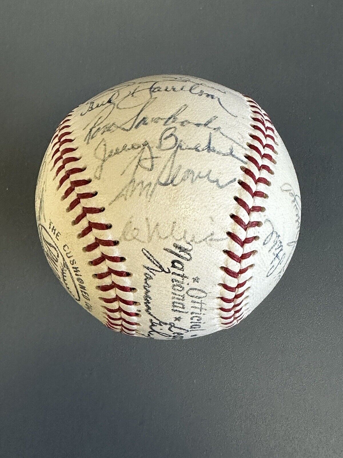 1968 NY Mets TEAM SIGNED Official NL Baseball w/ Ryan & Seaver 25 sigs JSA LOA