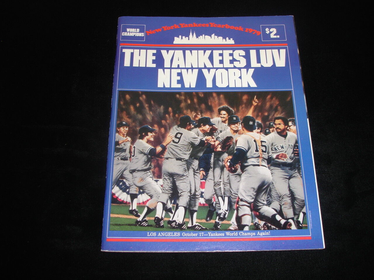 1979 New York Yankees Official Baseball Yearbook-NM