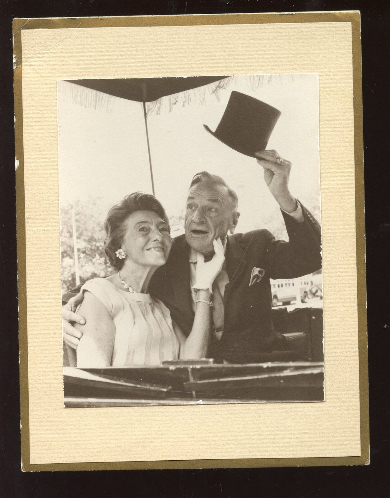 Original Casey Stengel & Wife Photo